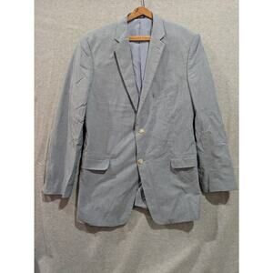 Saddlebred Sport Coat Blazer Mens Size 42L Lined Single Breasted Two-Button Suit